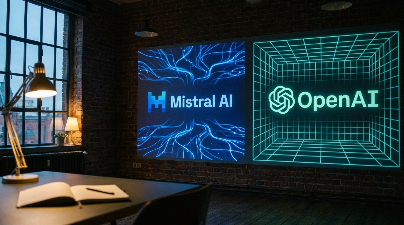 Mistral Medium 3.5 ist da. Der Mittelstand klickt weiter OpenAI. Open-Weight-Modell Mistral Medium 3.5 als europäischer Fluchtweg aus der OpenAI-Lock-in-Falle